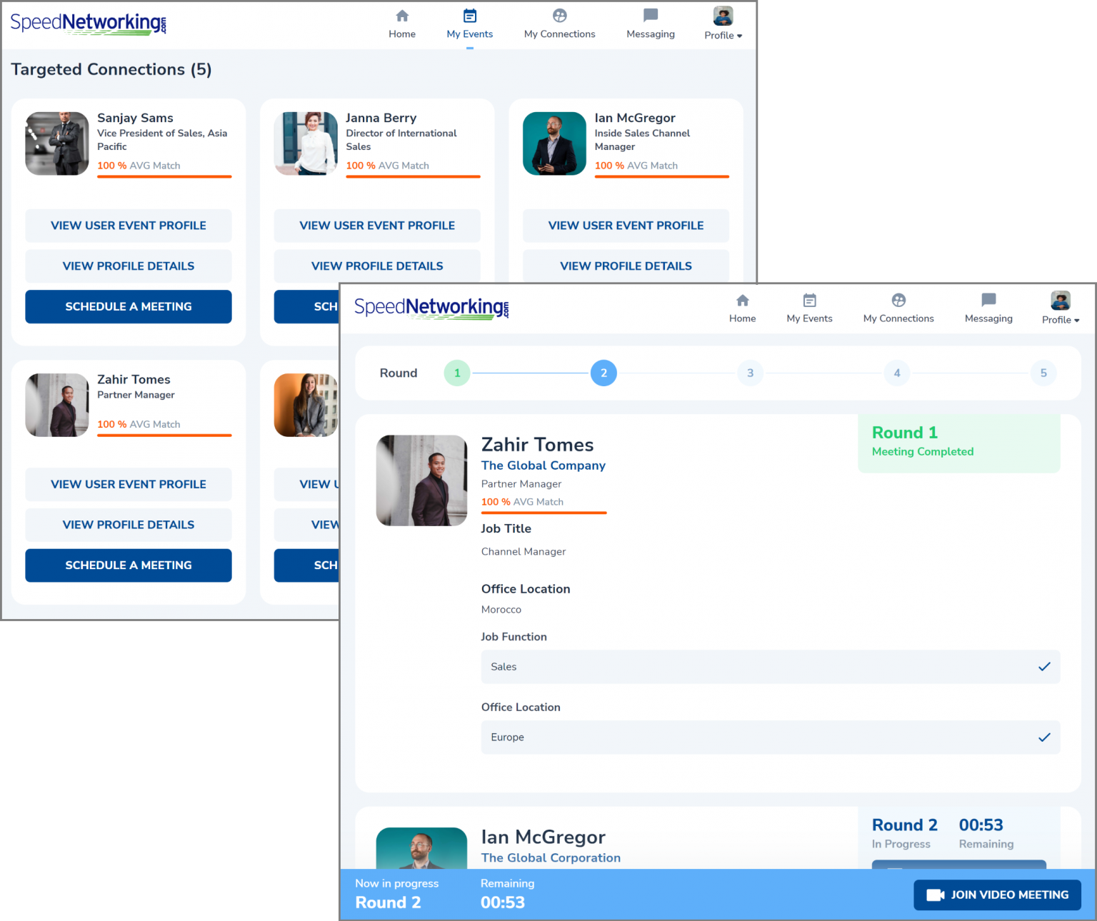 Speed Networking vs Zoom, Teams and Google Meet Speed Networking
